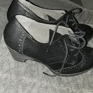 Lace up ankle boots